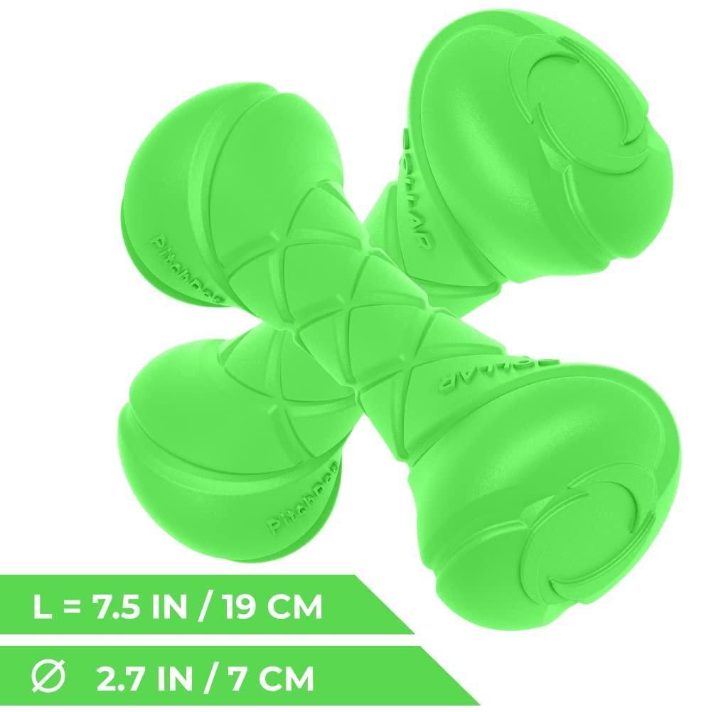 Dumbbell Dog Fetch Toy Outdoor Barbell Dog Toy for Small Medium and Large Breed Dogs Floating Dog Toy Dog Ball & Dog Frisbee Alt Outside Dog Yard Toys Best Dog Birthday Gift Green